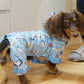 Snoopy Raincoat with 4 legs M-L