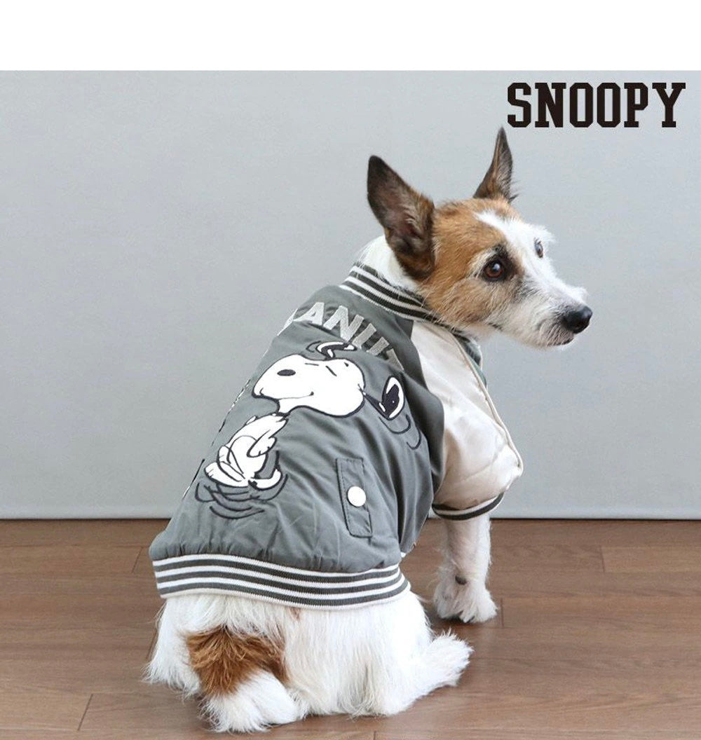 Snoopy Dance Jacket Khaki
