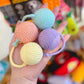 Cotton Rope Macaron Balls with a Tail