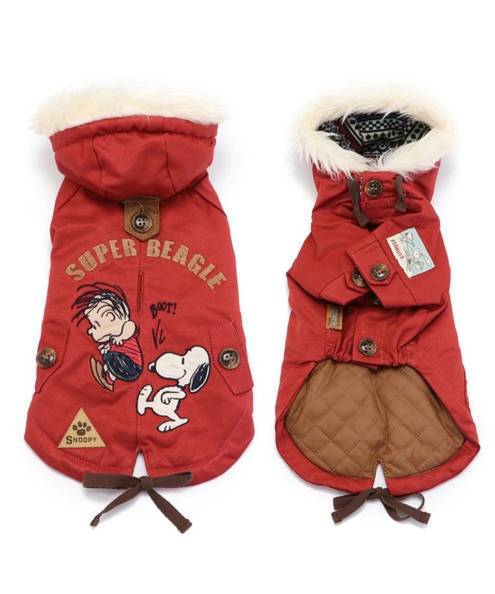 Snoopy Peak Coat Red