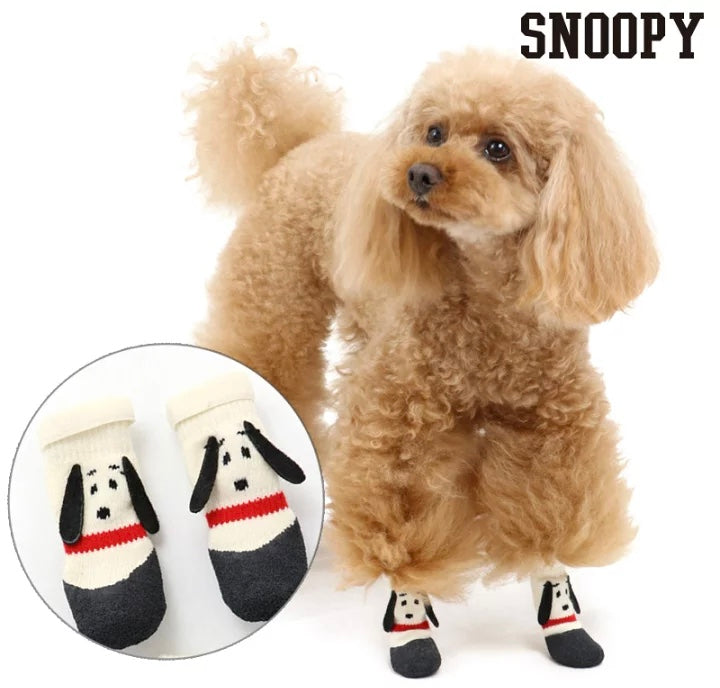Snoopy Rubber Sole Socks