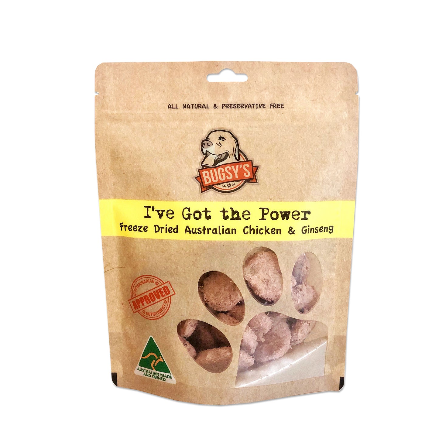 I've Got The Power (Freeze Dried Australian Chicken & Ginseng) 70g