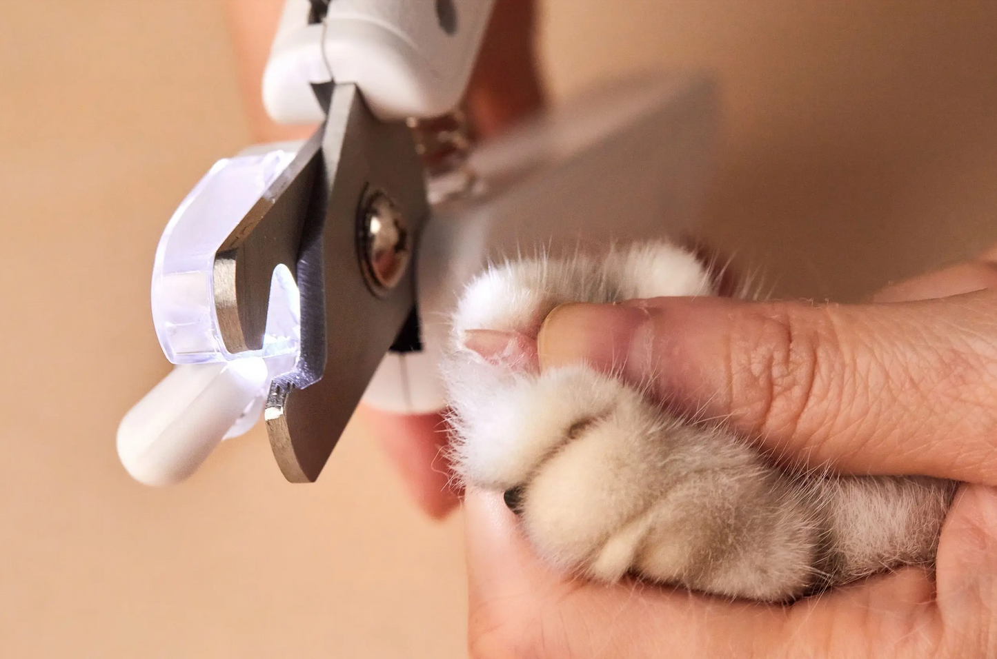 LED Pet Nail Clippers - USB charging