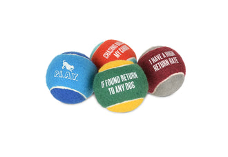 Dog Tennis Ball (4 pcs pack) | Toy