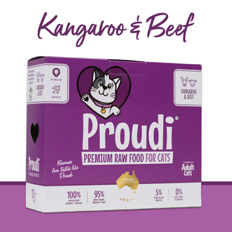 Proudi Cat Kangaroo & Beef