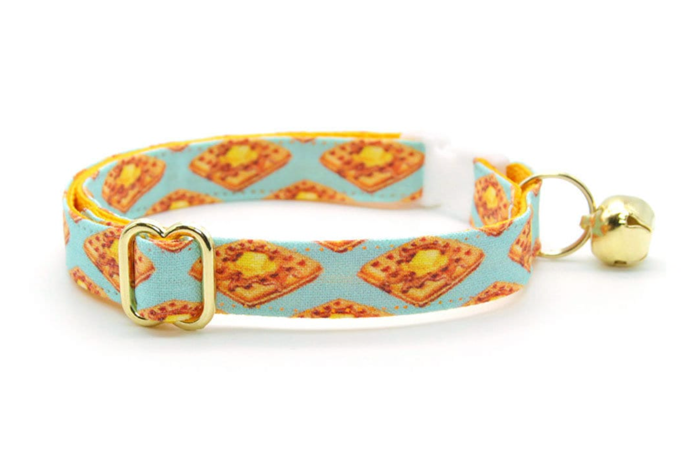 Waffle Cat Collar Bowtie