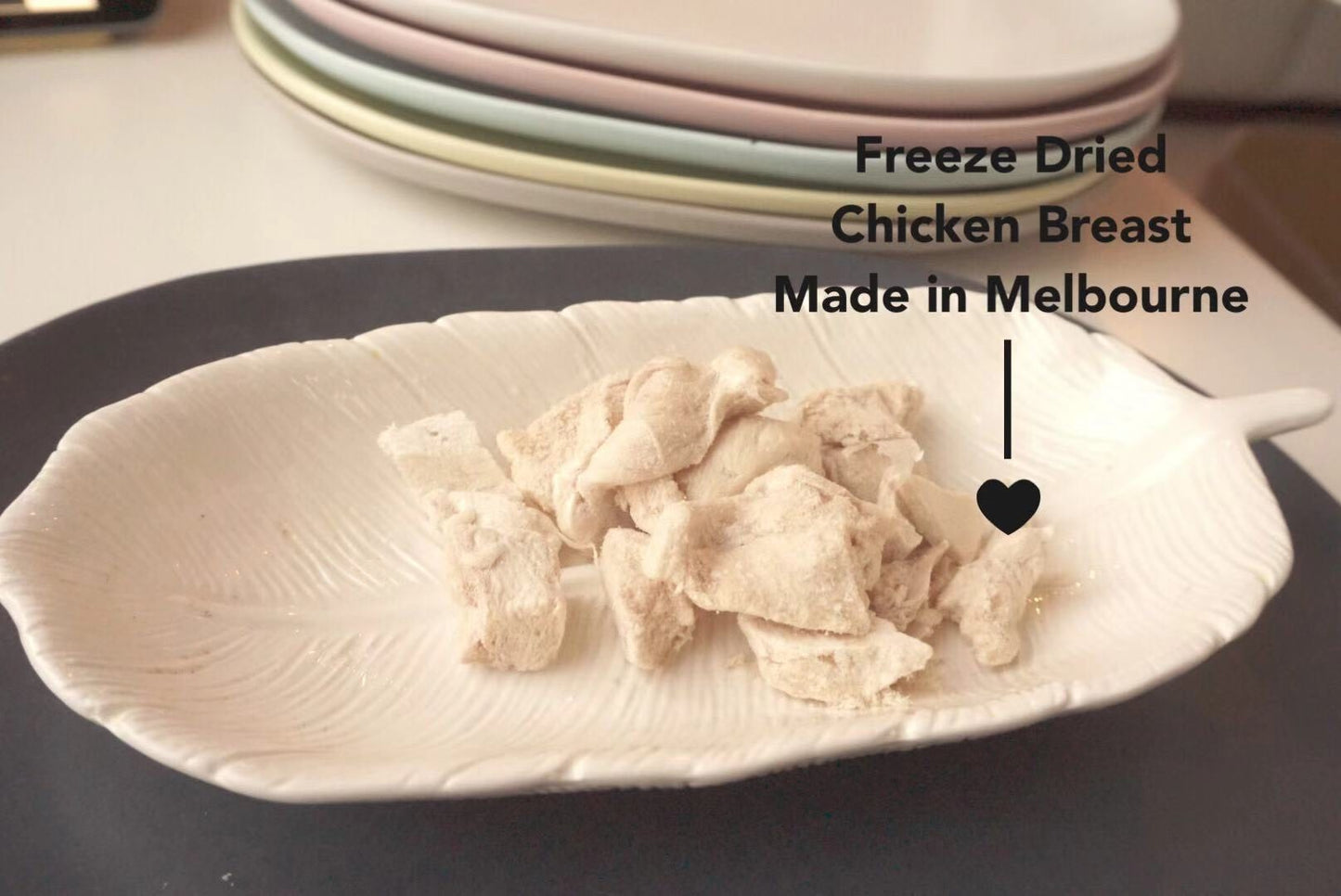 FDA Freeze Dry Australia Chicken Breast Chunks 100g