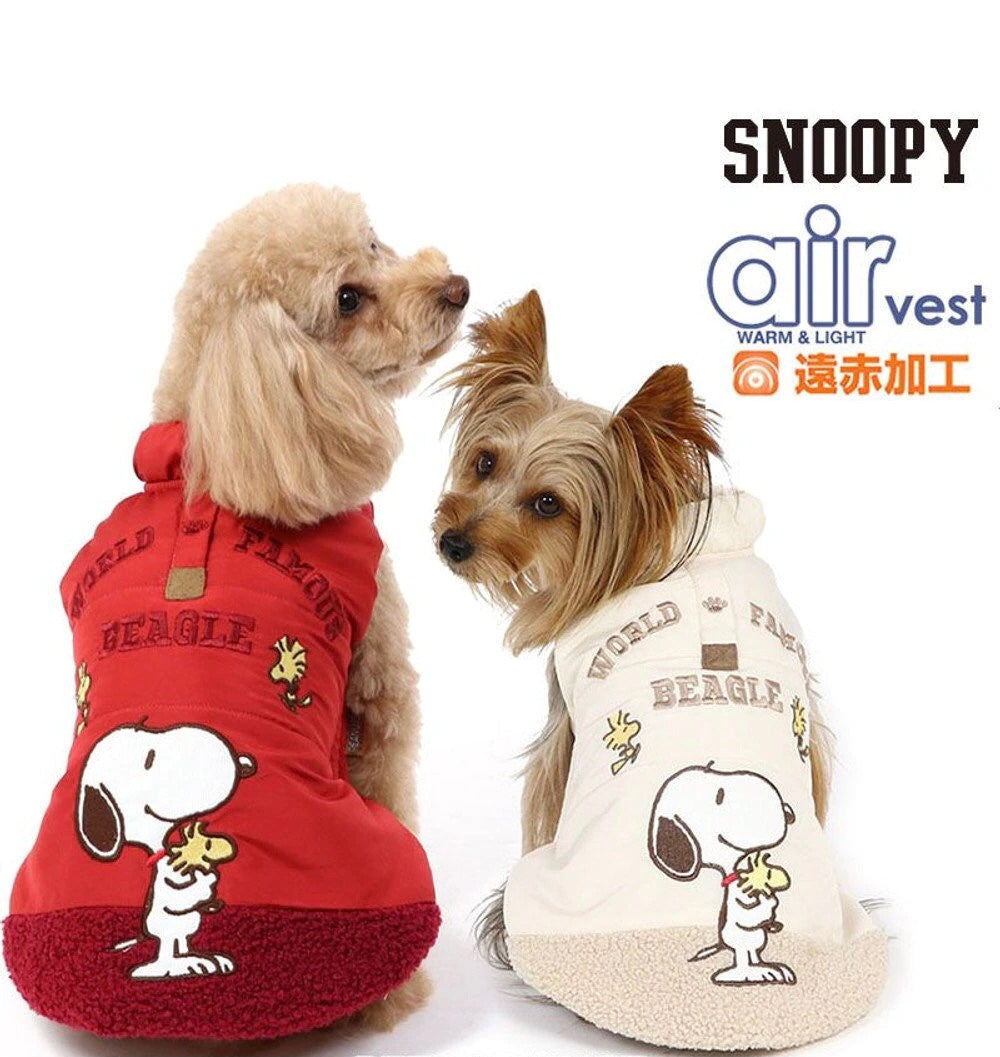 Snoopy Air Vest Cream