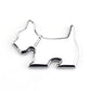 Metal Car Sticker - Crazy Dog Lovers