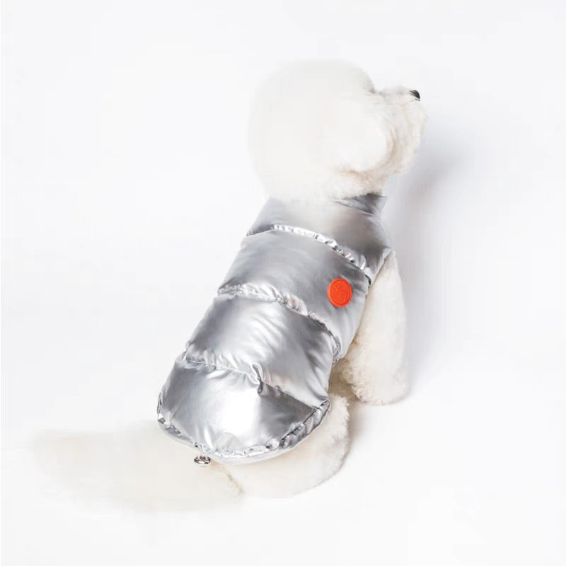 Puffer Jacket - Silver - Online Only