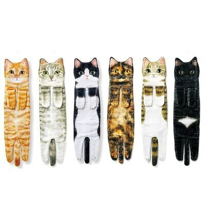 Cat Hand Towel