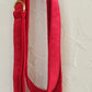Red Velour Bowtie Collar Leash