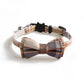 Checked Cat Bow Tie