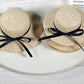 Straw Hat with a Bow