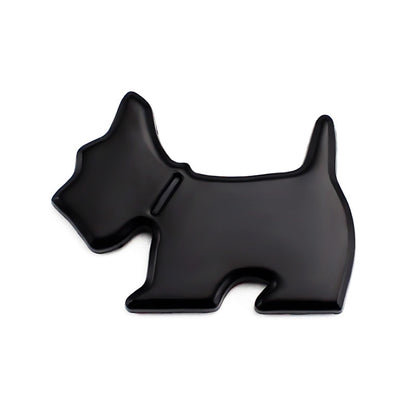 Metal Car Sticker - Crazy Dog Lovers