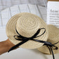 Straw Hat with a Bow