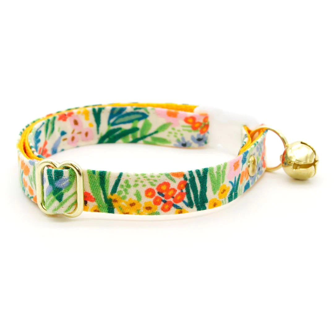 Fantasia - Day" - Rifle Paper Co® Cat Collar Bowtie Bandanna