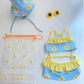 Sunflower Pet Bikini Swimming Wear
