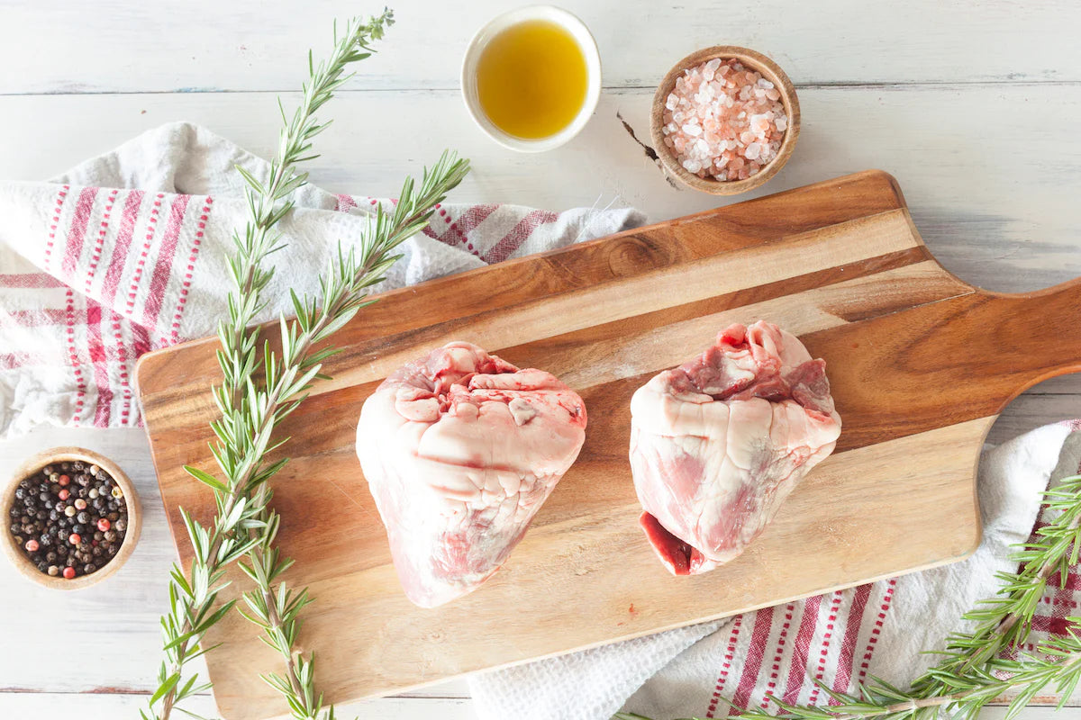 Organic Lamb Hearts