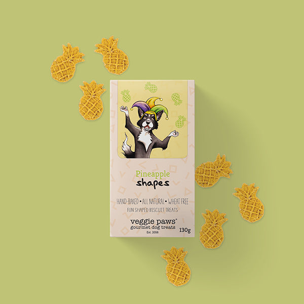 Pineapple Shapes 130g Cookies