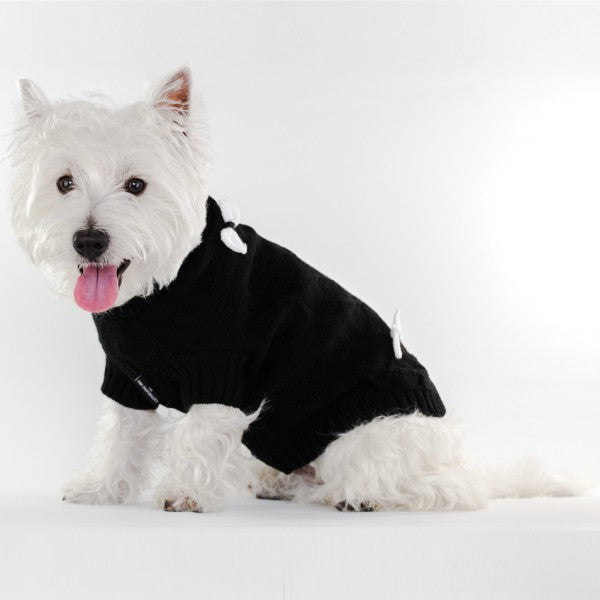 Pet Jumper with White Bows Online Only